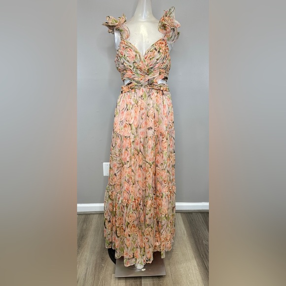 mermaid wedding guest dress Chiffon Mother of the Bride Dress Long On Sale-Bridelily